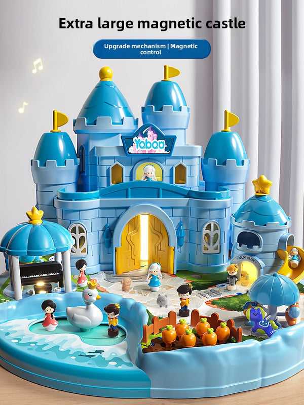 Magnetic Play House Castle