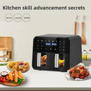 10L Dual Pot Electric Fryer