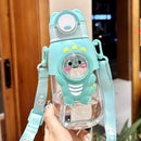 Portable Drop-resistant New Cute Summer Children Plastic Drinking Straw