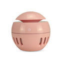 Wood grain humidifier with colorful night light