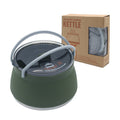 New Camping Portable Silicone Folding Kettle Outdoor Compressible Folding Pot Travel Silicone Kettle - TrendTrove