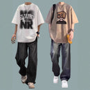 Men's T-shirt and jeans