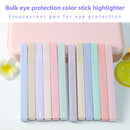 Colorful Plastic Highlighters for Students and Office Use