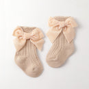 Baby thick needle socks, autumn and winter socks, boys and girls medium length short socks, princess plush socks