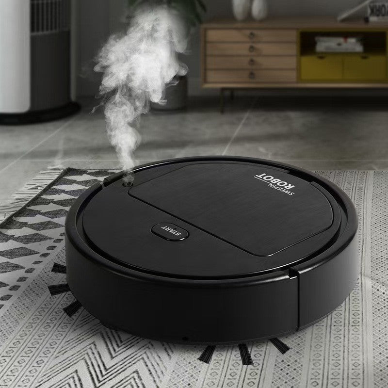 Mini 3-in-1 Sweeping Robot with Suction and Mopping