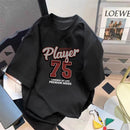 Trendy Summer Bear Print Loose T-Shirt