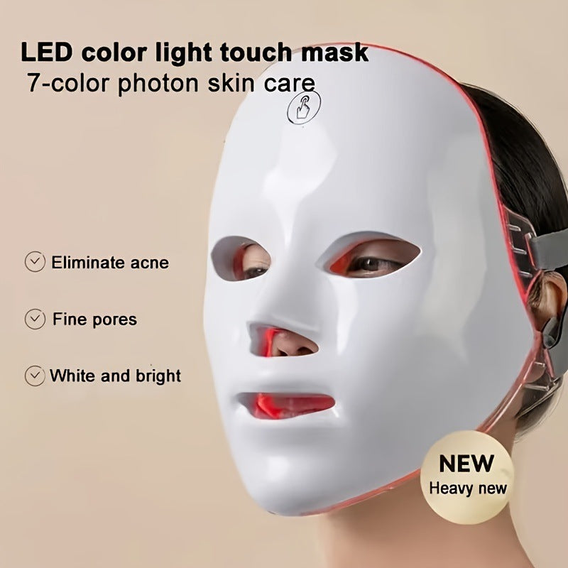 Rechargeable LED Photon Beauty Mask for Home Use