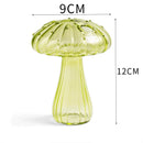 Glass Mushroom Vase Aromatherapy Vase Hydroponic Flower Arrangement Decoration Home Decoration Glass Creative Vase - TrendTrove
