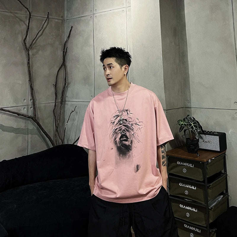 Fashion Casual Print Short Sleeve T-Shirt