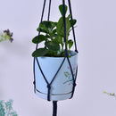 Handmade Woven Hanging Net Bag for Flower Pots
