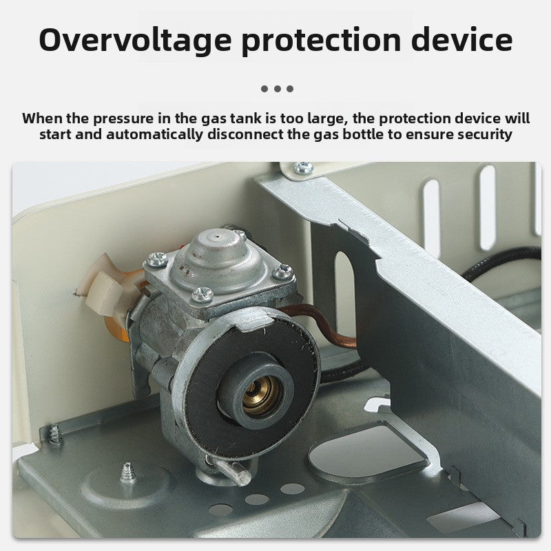 Gas stove for barbecue and picnic