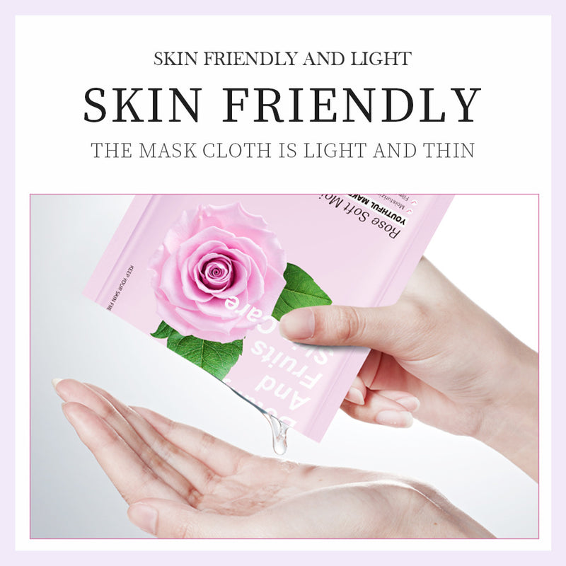 Rose hydrating and moisturizing mask