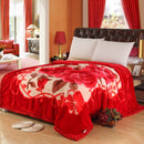 Thickened Raschel blanket