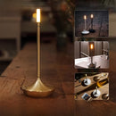 LED Touch Control Table Lamp with Metal Base