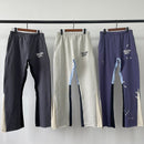 Men's Hand-Painted Splatter Ink Casual Sweatpants