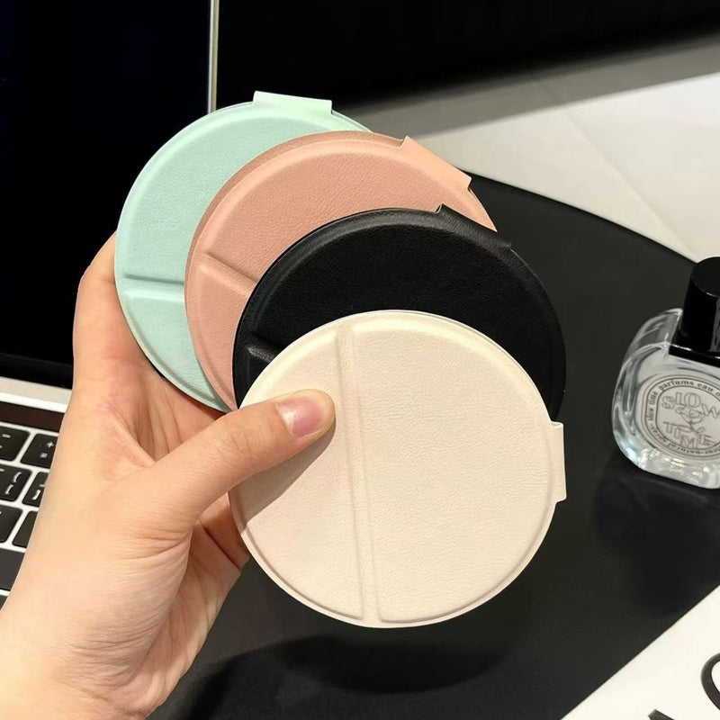 Foldable Leather Travel Mirror