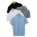 Tencel Draped No-Iron Polo Shirt