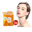 Orange Exfoliating gel