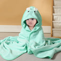 wholesale child baby cartoon animal face elephant hooded towel newborn
