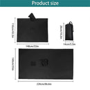 3 In 1 Outdoor Military Raincoat Hooded Sleeve Waterproof Rain Poncho Motorcycle Rain Cover Camping Hiking Travel Rainwear Tent - TrendTrove