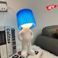 USB plug-in creative MR P shy desk lamp a little shy boy naughty night light without plug - TrendTrove