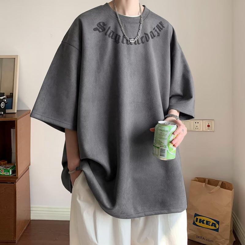 Hip-hop Printed Loose T-shirt