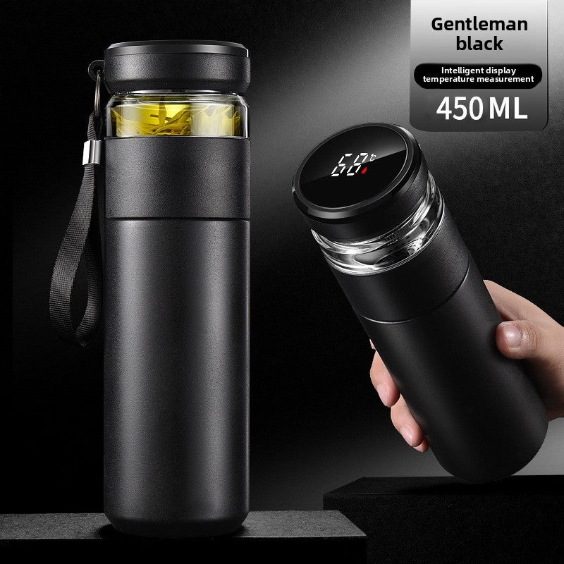 Tea-water separation thermos