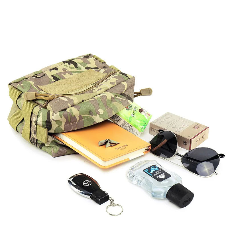 Molle Tactical Admin Pouch EDC Waist Pack Utility Military Magazine Dump Drop Pouches Outdoor Hunting Accessories Organizer Bag - TrendTrove