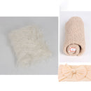 3pcs Baby Photography Props Photo Wraps Studio Photography Blankets 100-Day Baby Photo Props - TrendTrove