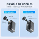 Portable High-pressure Electric Mini Bicycle Road Bike Mountain Bike Inflator