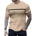 3D digital printed men's T-shirt