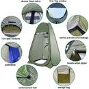 2025 Upgraded Pop-up Shower Tent, Outdoor Sun Protection Changing Room Opens In 10 Seconds, Oxford Cloth Rainproof Sun Protection Coating, Camping Toilet,Cycling Changing Clothes,Beach Shade, Storag