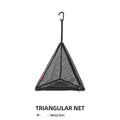 Outdoor triangular sun drying net, foldable storage net, camping hanging net, storage basket, PVC hanging net bag - TrendTrove