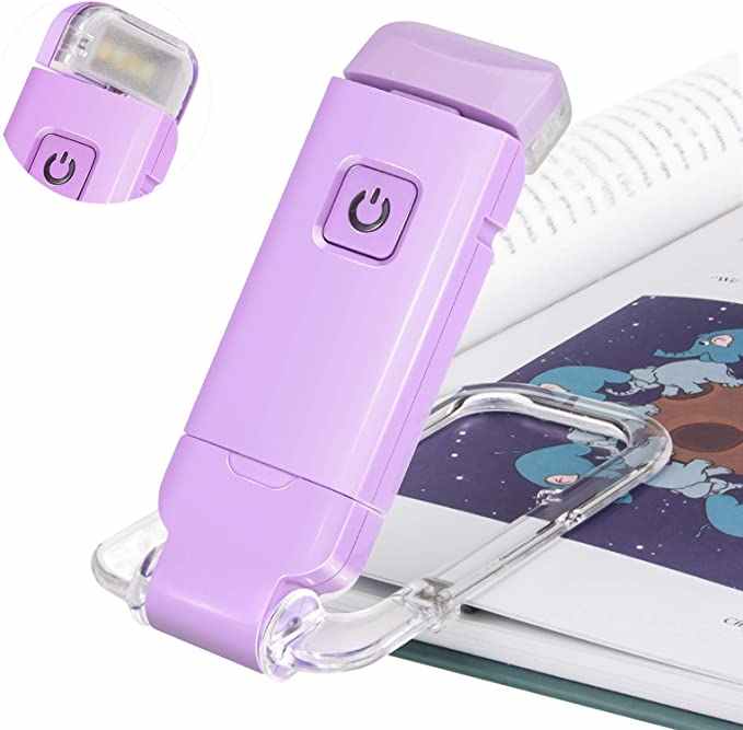 USB Mini Eye Protection Folding Book Clip Light Portable Reading Light Simple Eye Protection Reading Light for Students - TrendTrove