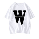 Cartoon Print Ice Silk Short Sleeve T-Shirt