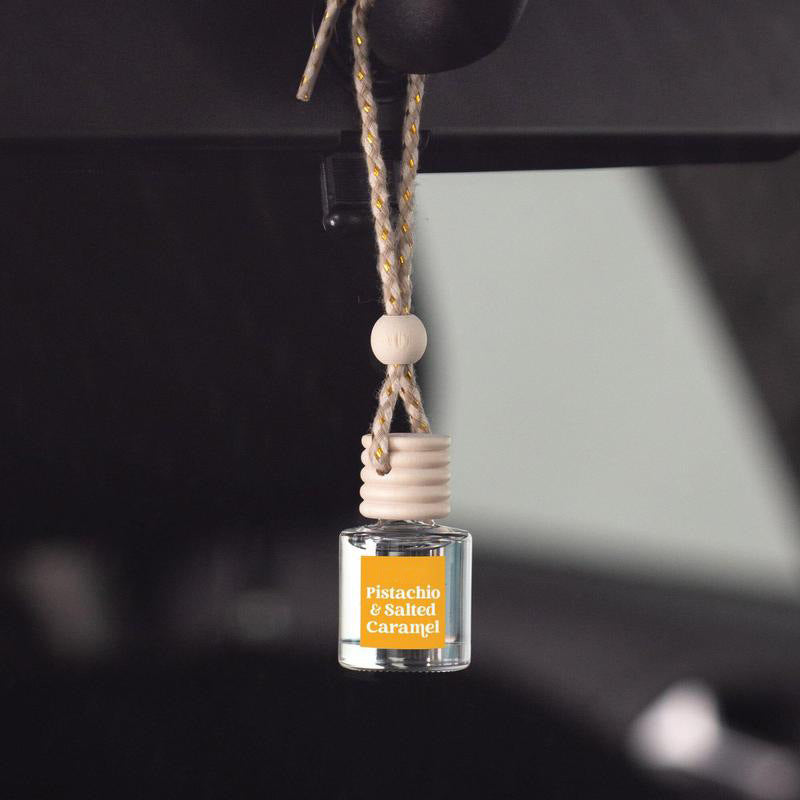 Car Aromatherapy Glass Bottle Perfume Hanging Air Freshener