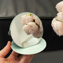 Foldable Leather Travel Mirror