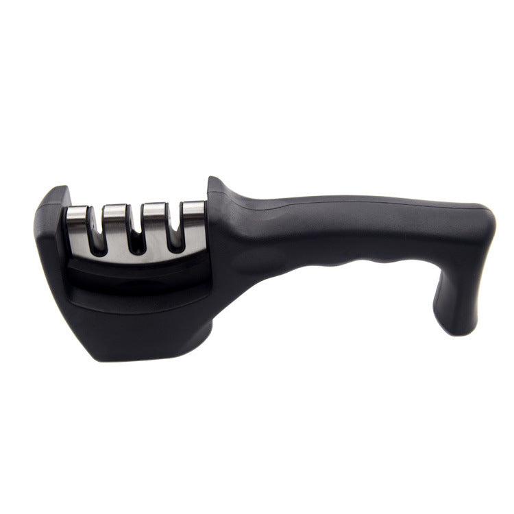 Kitchen 3-section knife sharpener