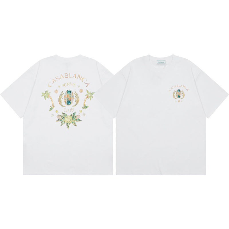 Loose short-sleeved T-shirts for both men and women