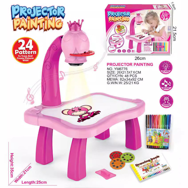 Children's Projection Drawing Table Educational Toy