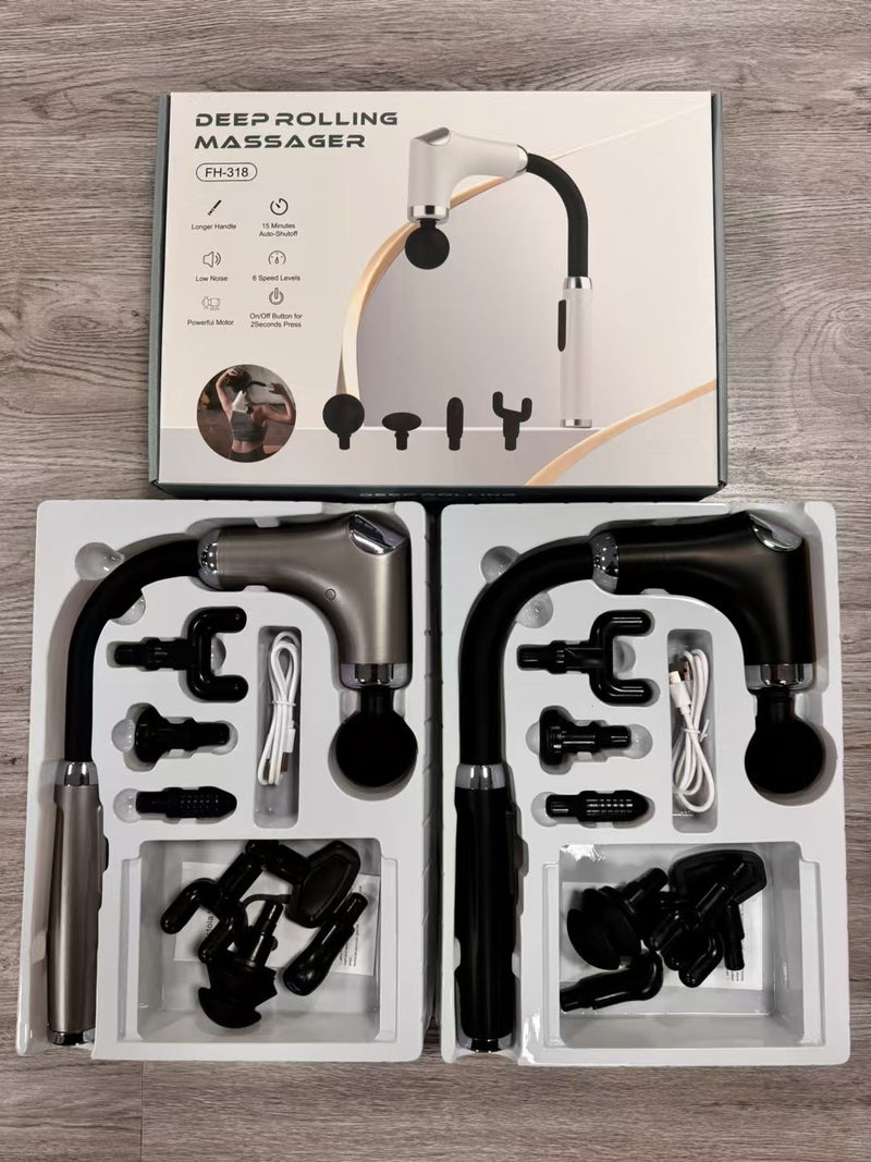 Ergonomic Multi-Speed Massage Gun