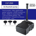 Pond Circulating Water Pump with UV Light for Fountain and Filtration