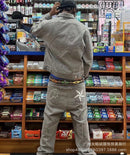 Corteiz Denim Jacket and Trousers Set