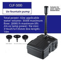 Pond Circulating Water Pump with UV Light for Fountain and Filtration