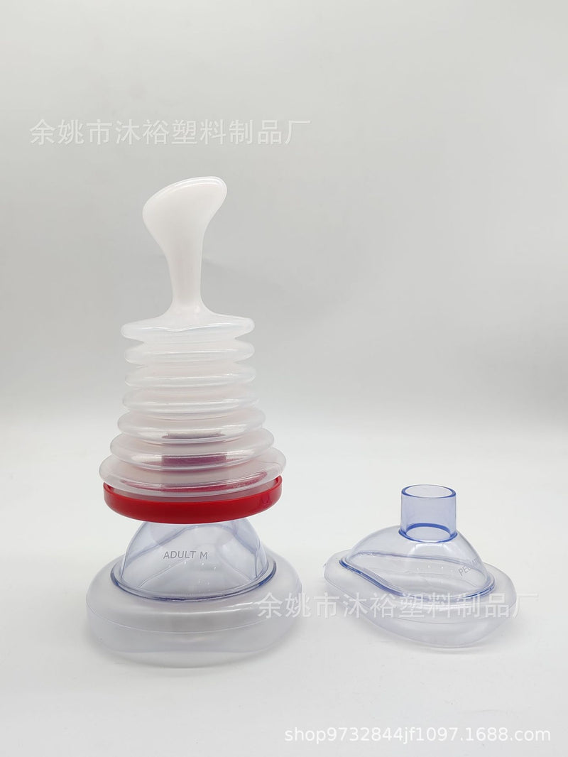 Mask Breathing Trainer for Emergency Choking Relief