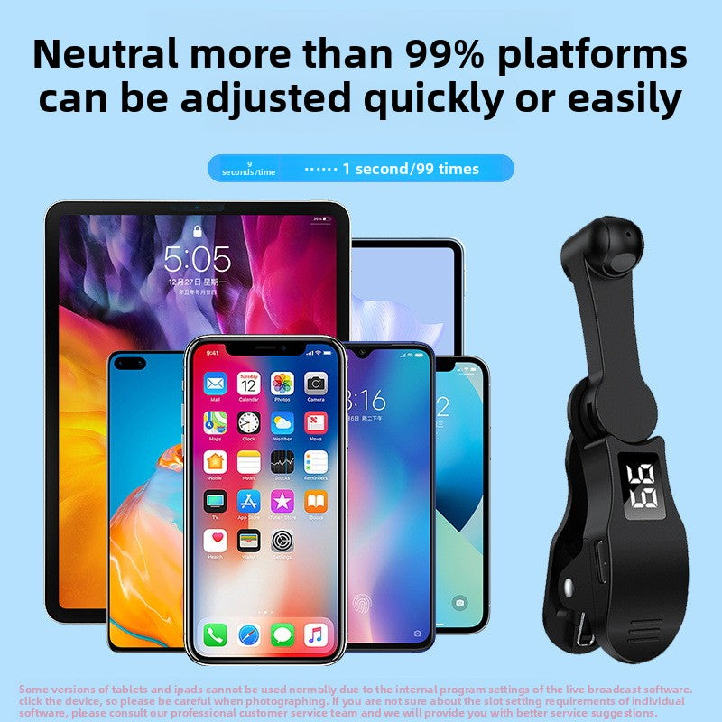 Screen auto-clicker dot link device