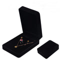 All Black Suede Bracelet Gift Box