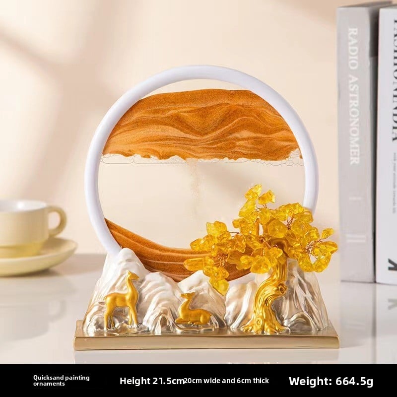 Desktop ornaments for the office entrance hall