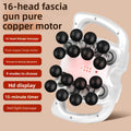Rechargeable Multi-Head Fascia Gun Muscle Massager