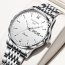 Men's Swiss Style Waterproof Quartz Watch